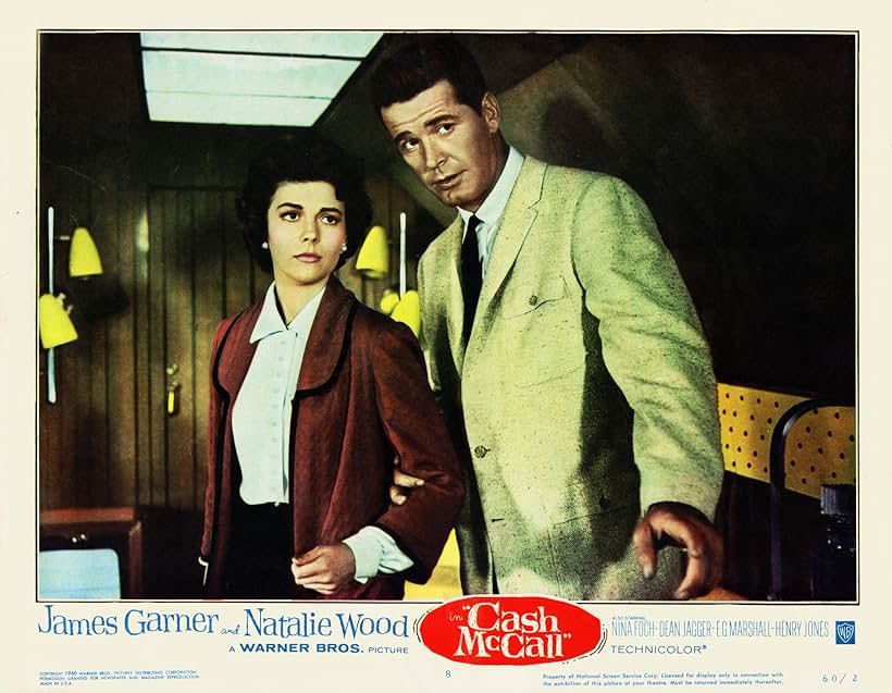 Natalie Wood and James Garner in Cash McCall (1960)