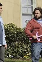 Dan Fogler and Mather Zickel in Man Up! (2011)