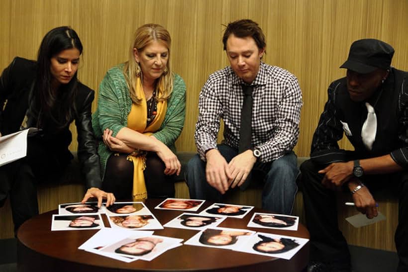 Arsenio Hall, Patricia Velasquez, Clay Aiken, and Lisa Lampanelli in The Apprentice (2004)