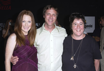 Julianne Moore, Todd Haynes, and Christine Vachon at an event for Far from Heaven (2002)