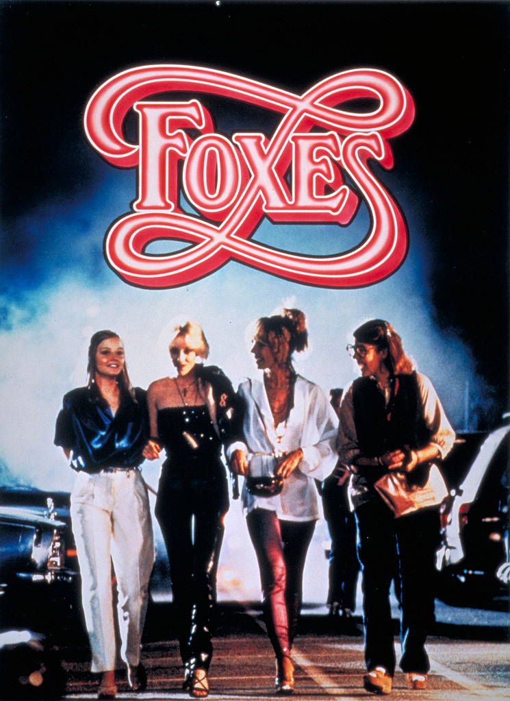 Jodie Foster, Cherie Currie, Marilyn Kagan, and Kandice Stroh in Foxes (1980)