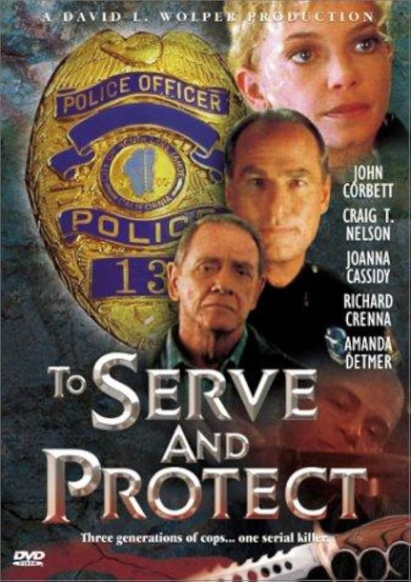 Richard Crenna, Craig T. Nelson, and Amanda Detmer in To Serve and Protect (1999)