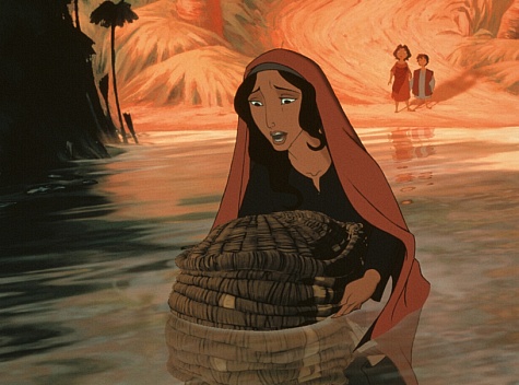 Ofra Haza and Eden Riegel in The Prince of Egypt (1998)