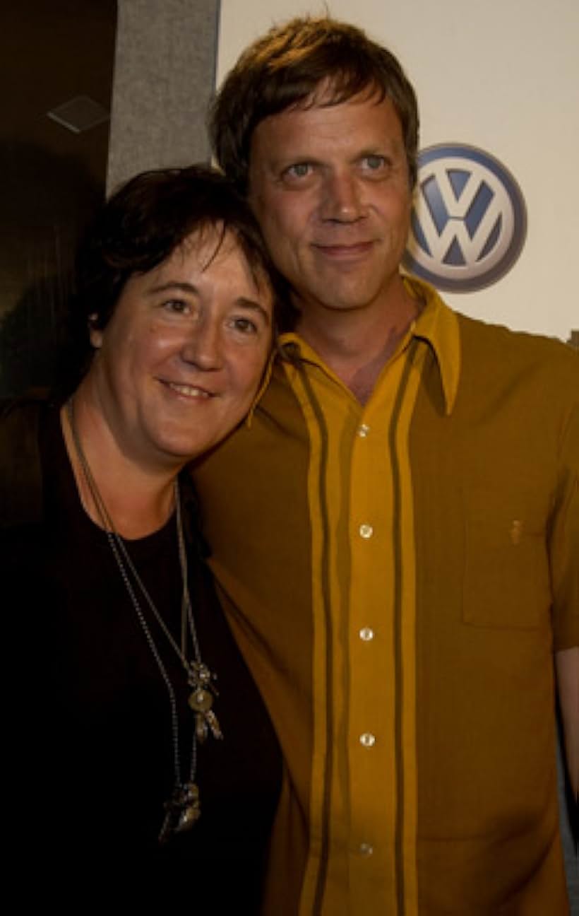 Todd Haynes and Christine Vachon at an event for Far from Heaven (2002)