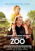 Matt Damon, Scarlett Johansson, Maggie Elizabeth Jones, and Felix in We Bought a Zoo (2011)