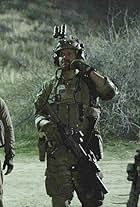 David Boreanaz, Neil Brown Jr., and A.J. Buckley in SEAL Team (2017)