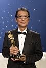 Oscar® winner Yojiro Takita backstage during the live ABC Telecast of the 81st Annual Academy Awards® from the Kodak Theatre, in Hollywood, CA Sunday, February 22, 2009.