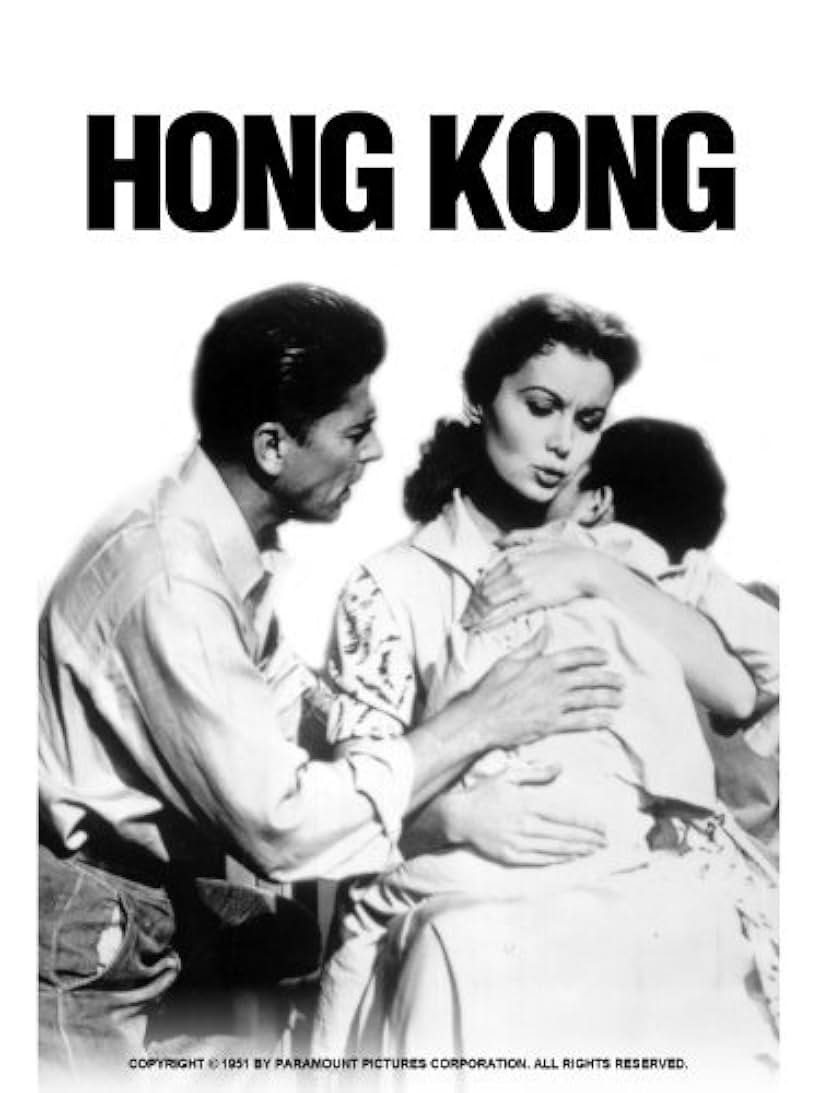 Ronald Reagan, Danny Chang, and Rhonda Fleming in Hong Kong (1952)