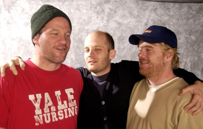 Philip Seymour Hoffman, Gordy Hoffman, and Todd Louiso at an event for Love Liza (2002)