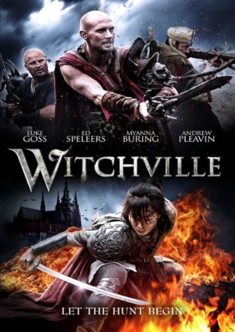 Luke Goss, Andrew Pleavin, MyAnna Buring, and Ed Speleers in Witchville (2010)