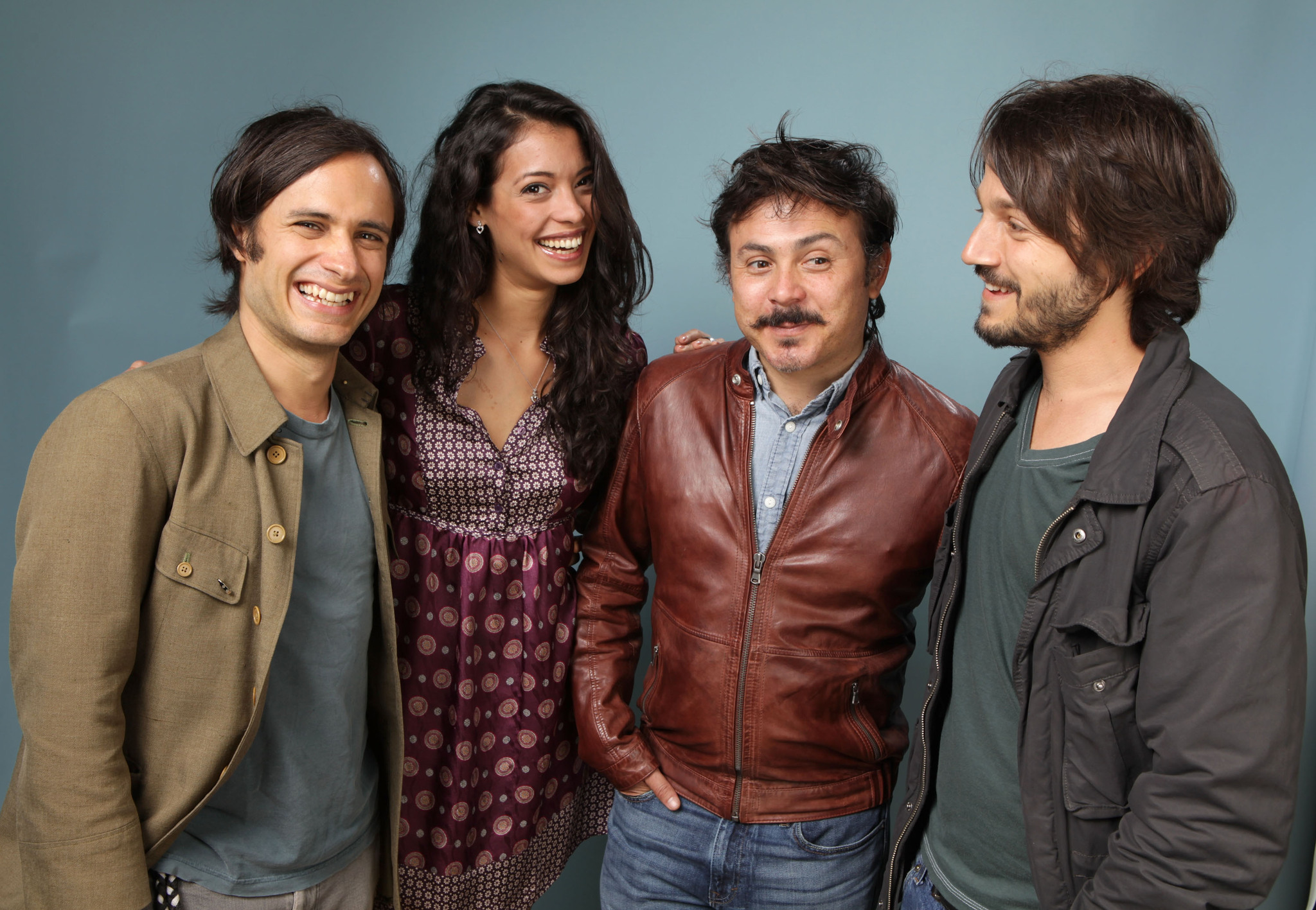 Gael García Bernal, Diego Luna, Gerardo Naranjo, and Stephanie Sigman