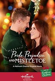 Lacey Chabert and Brendan Penny in Pride, Prejudice and Mistletoe (2018)