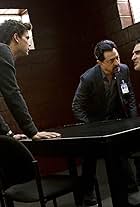 Joe Mantegna, Patrick Fischler, and Matthew Gray Gubler in Criminal Minds (2005)