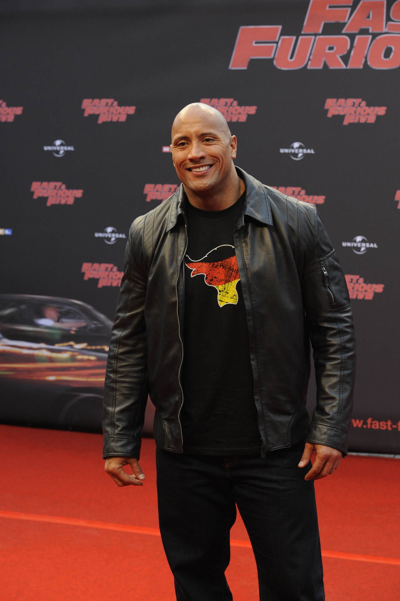 Dwayne Johnson at an event for Fast Five (2011)