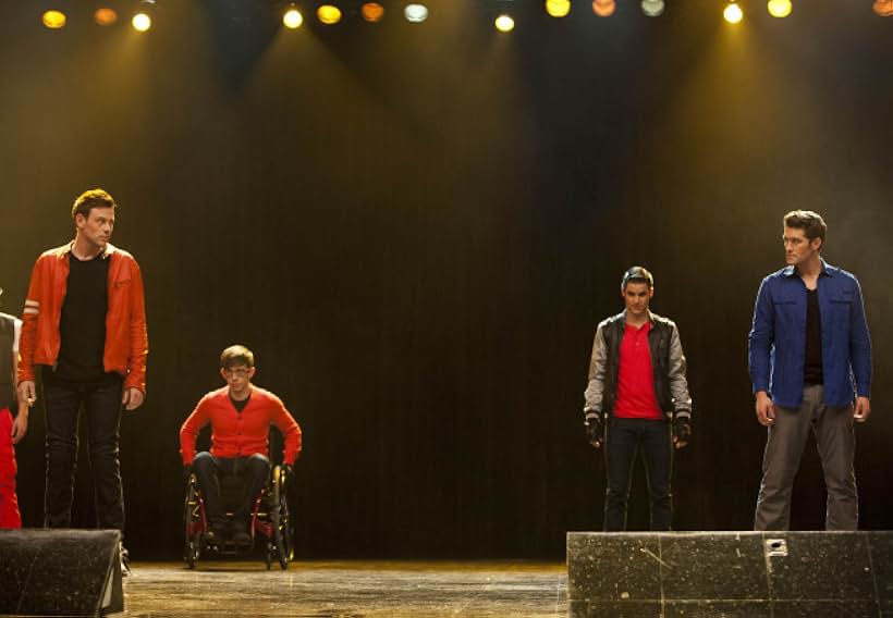 Matthew Morrison, Cory Monteith, and Kevin McHale in Glee (2009)