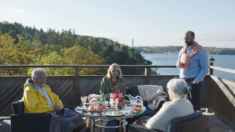 Magnus Härenstam, Torkel Petersson, and Liv Mjönes in Torpederna (2014)