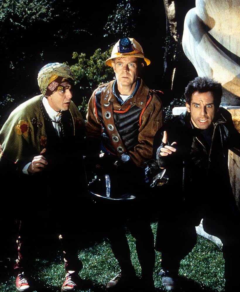 Hank Azaria, William H. Macy, and Ben Stiller in Mystery Men (1999)