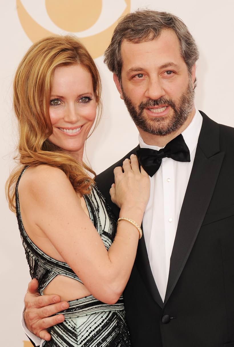 Leslie Mann and Judd Apatow