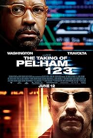 John Travolta and Denzel Washington in The Taking of Pelham 123 (2009)