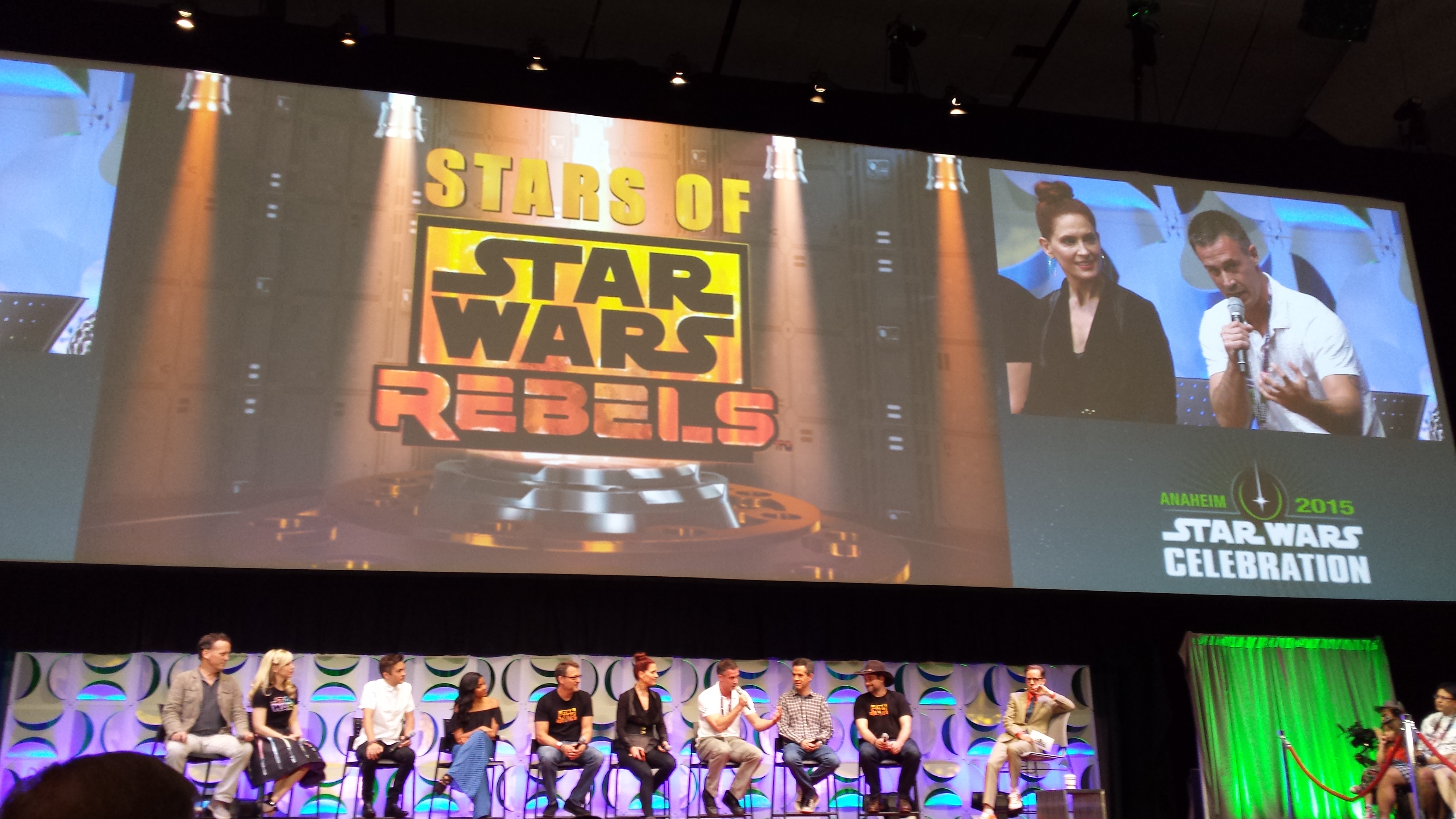 Star Wars Celebration 2015 - Rebels Panel Event.