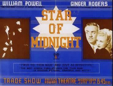 William Powell and Ginger Rogers in Star of Midnight (1935)