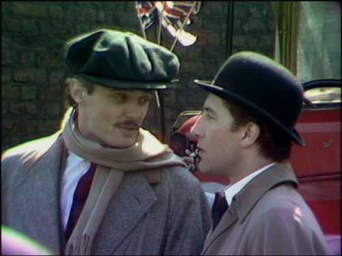 Gareth Hunt and Simon Williams in Upstairs, Downstairs (1971)