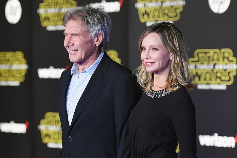 Harrison Ford and Calista Flockhart at an event for Star Wars: Episode VII - The Force Awakens (2015)