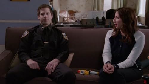 Andy Samberg and Chelsea Peretti in Brooklyn Nine-Nine (2013)