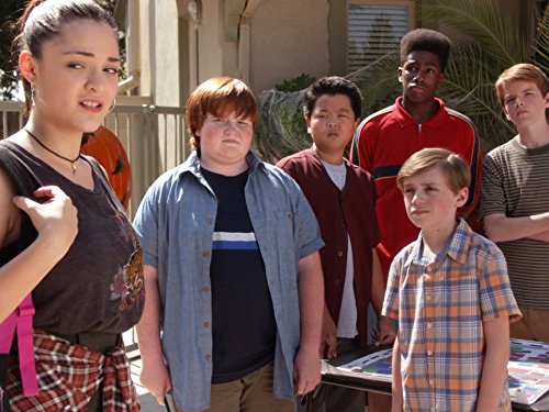 Luna Blaise, Trevor Larcom, Dash Williams, Evan Hannemann, Prophet Bolden, and Hudson Yang in Fresh Off the Boat (2015)