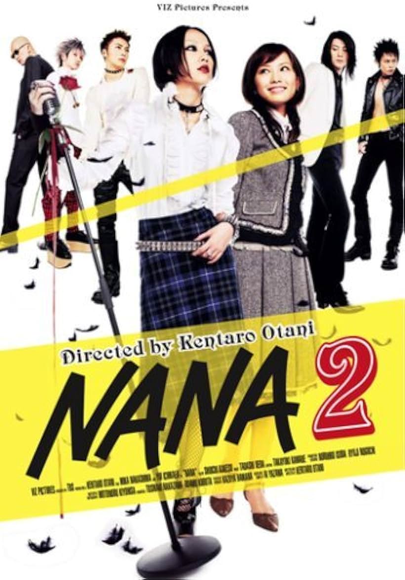 Tetsuji Tamayama, Nobuo Kyô, Hiroki Narimiya, Yui Ichikawa, Kanata Hongô, Mika Nakashima, and Tomomi Maruyama in Nana 2 (2006)