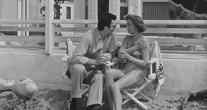 Jack Palance and Ida Lupino in The Big Knife (1955)