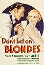 Claire Dodd and Warren William in Don't Bet on Blondes (1935)