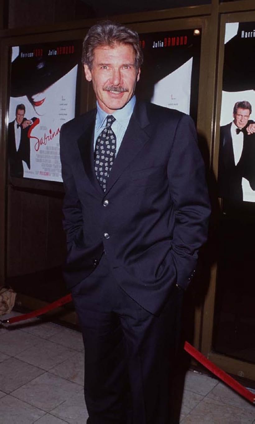 Harrison Ford at an event for Sabrina (1995)