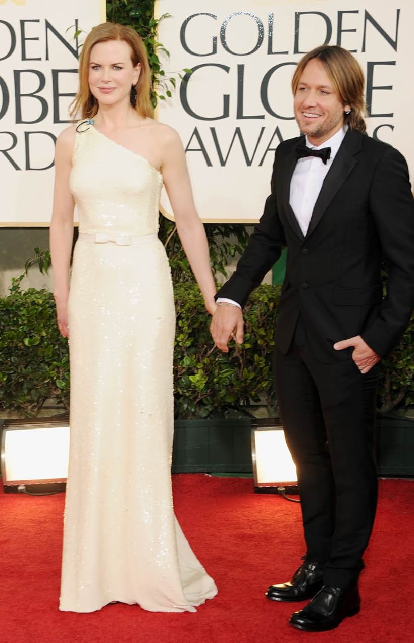 Nicole Kidman and Keith Urban at an event for The 68th Annual Golden Globe Awards (2011)