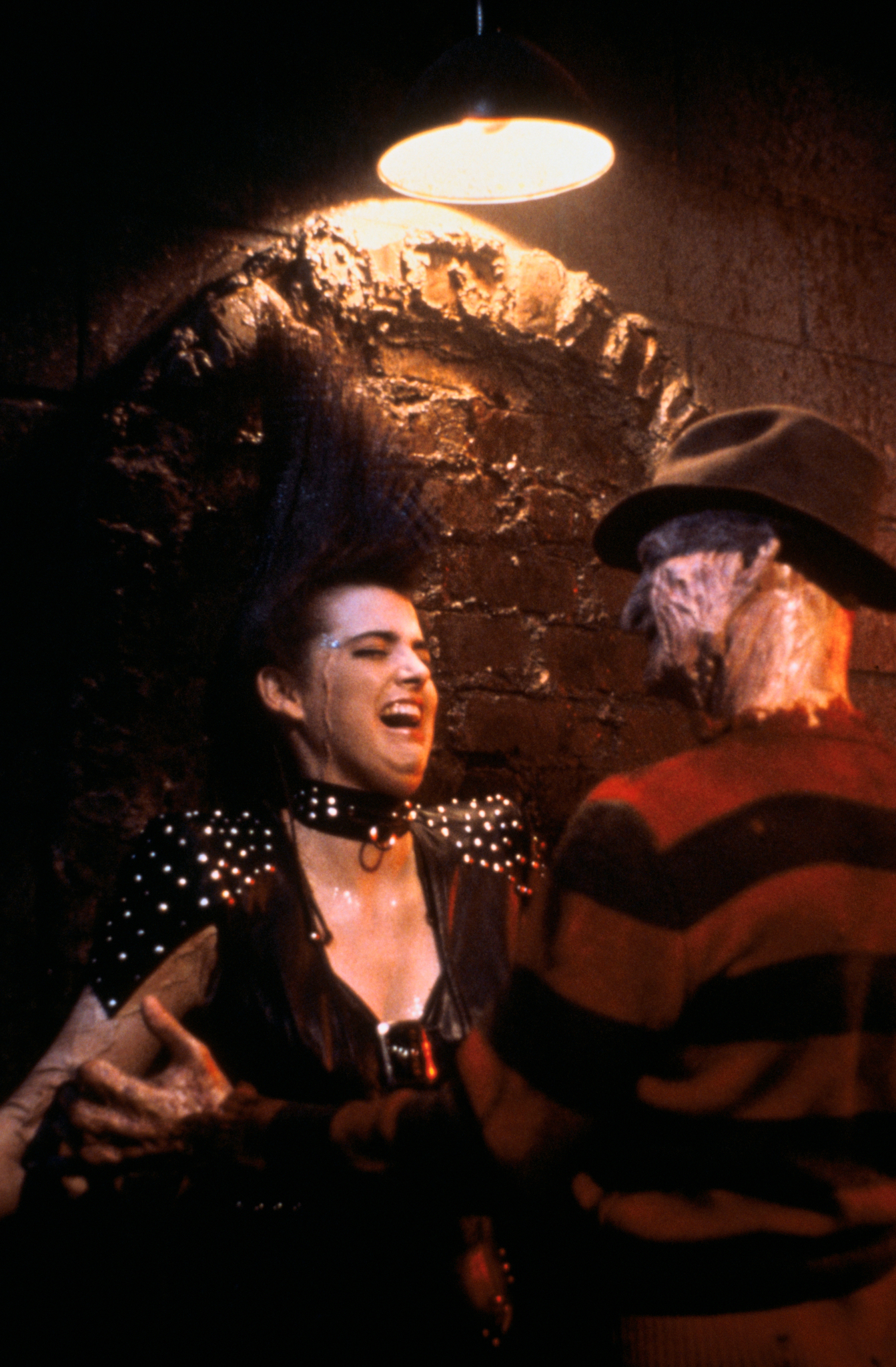 Robert Englund and Jennifer Rubin in A Nightmare on Elm Street 3: Dream Warriors (1987)