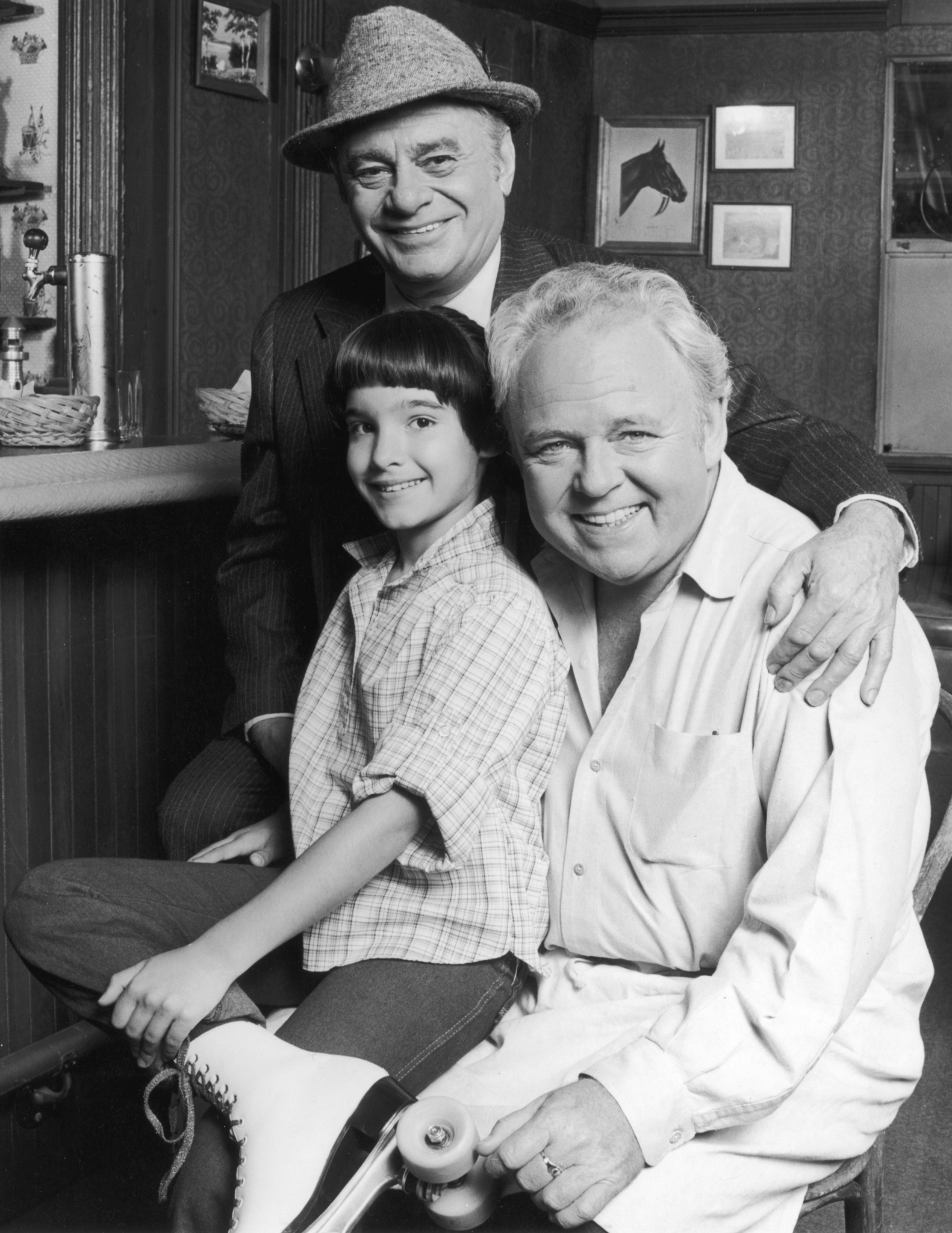 Martin Balsam, Carroll O'Connor, and Danielle Brisebois at an event for Archie Bunker's Place (1979)