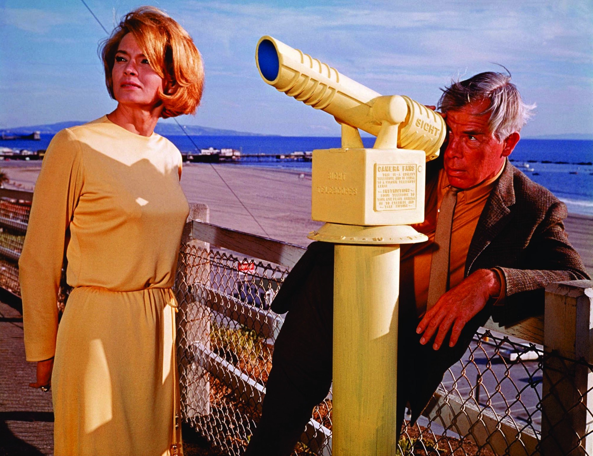 Angie Dickinson and Lee Marvin in Point Blank (1967)