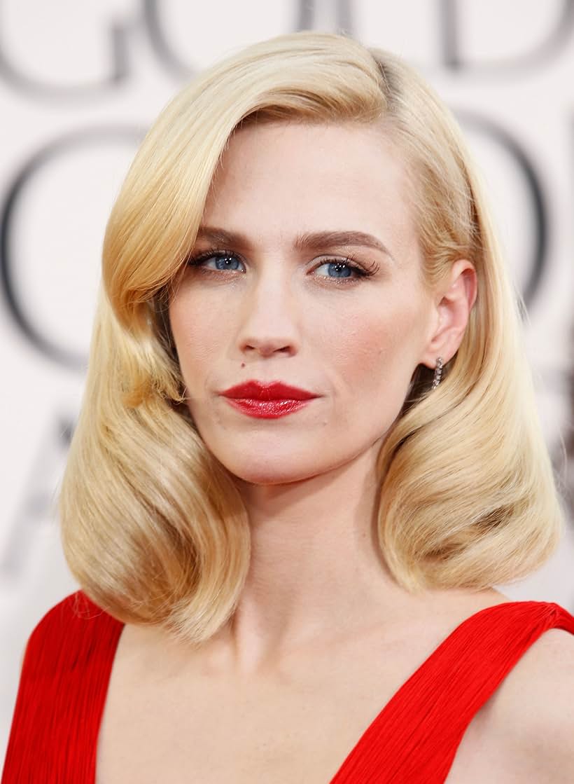 January Jones at an event for The 68th Annual Golden Globe Awards (2011)