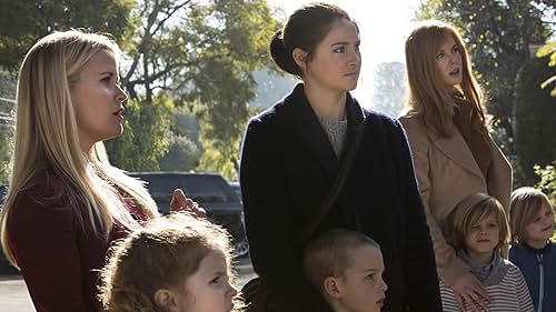 Nicole Kidman, Reese Witherspoon, Shailene Woodley, Darby Camp, Nicholas Crovetti, Cameron Crovetti, and Iain Armitage in Big Little Lies (2017)