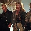 Kiefer Sutherland, Brooke McCarter, Alex Winter, and Billy Wirth in The Lost Boys (1987)