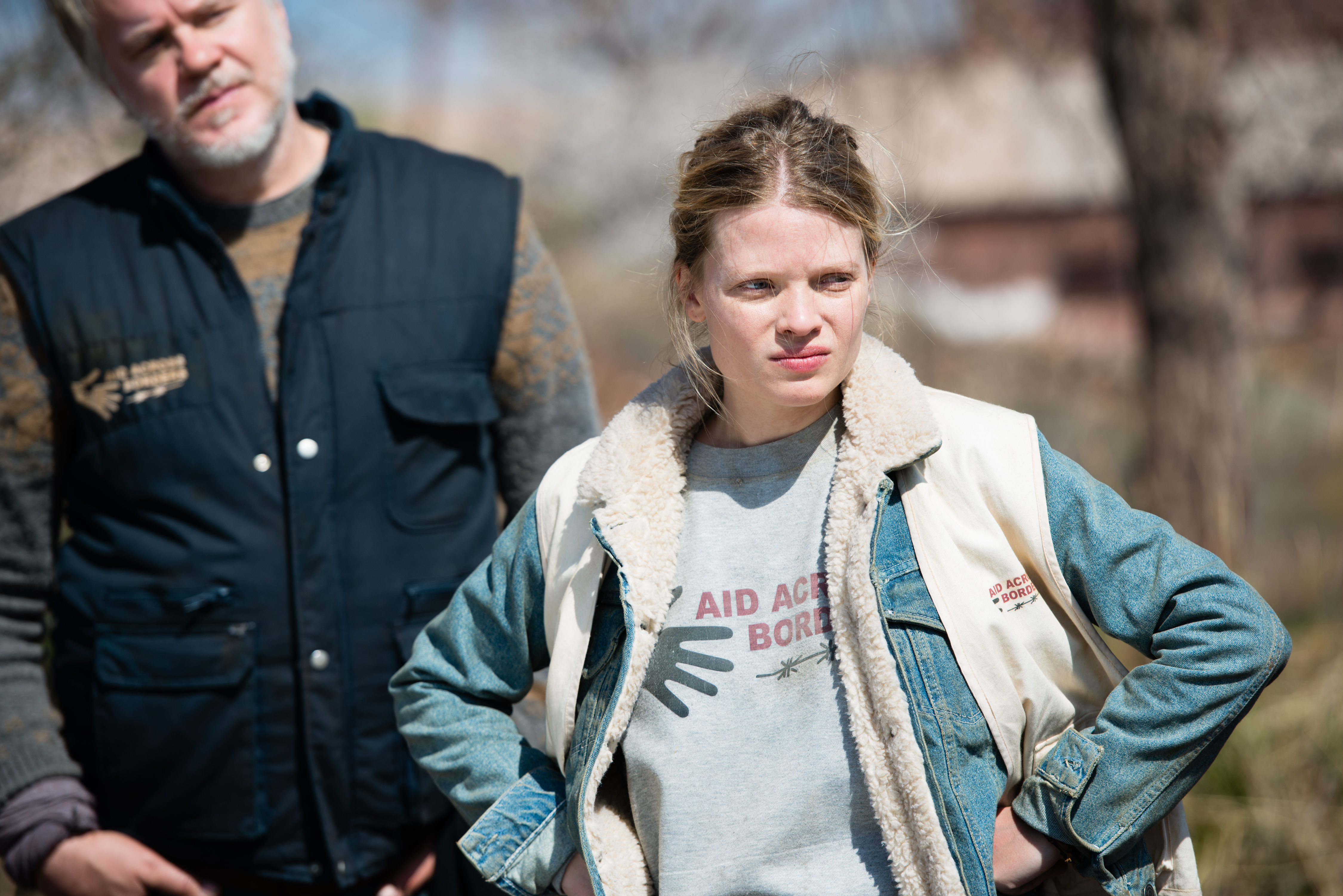 Tim Robbins and Mélanie Thierry in A Perfect Day (2015)