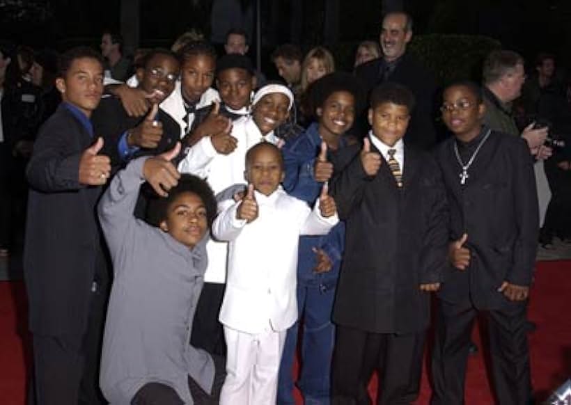 A. Delon Ellis Jr., Julian Griffith, Bryan Hearne, Michael B. Jordan, Kris D. Lofton, Michael Perkins, Brian M. Reed, and DeWayne Warren at an event for Hardball (2001)