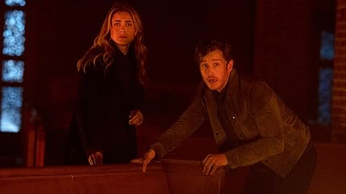 Josh Dallas and Melissa Roxburgh in Inversion Illusion (2022)