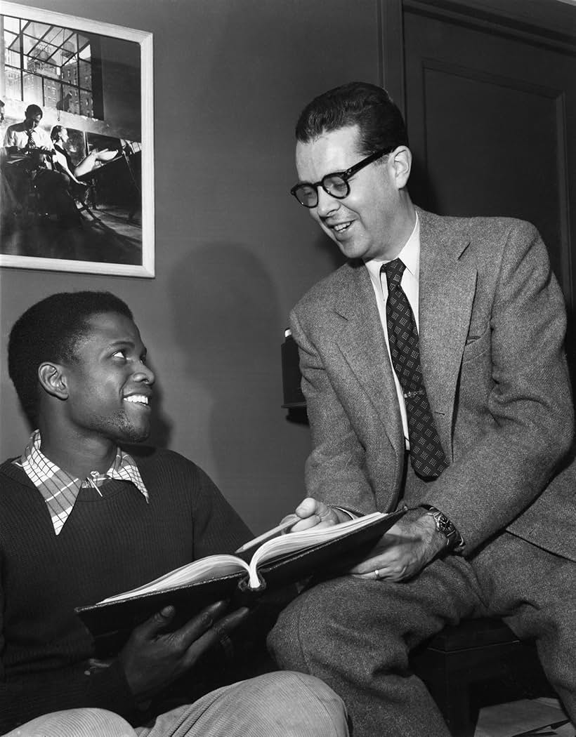 Sidney Poitier and Delbert Mann in The Philco Television Playhouse (1948)