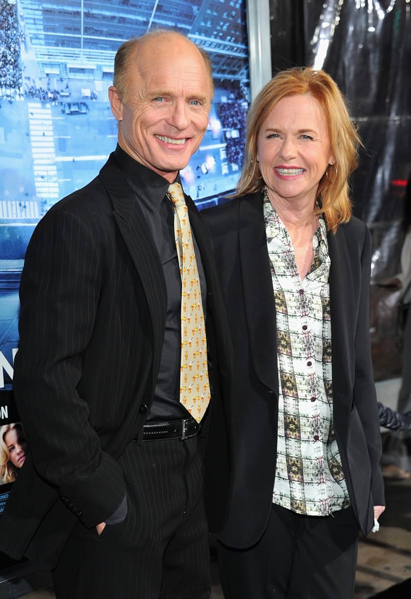 Ed Harris and Amy Madigan at an event for Man on a Ledge (2012)