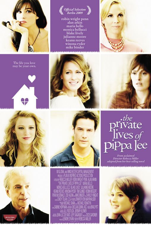 Julianne Moore, Keanu Reeves, Winona Ryder, Robin Wright, Monica Bellucci, Maria Bello, and Blake Lively in The Private Lives of Pippa Lee (2009)