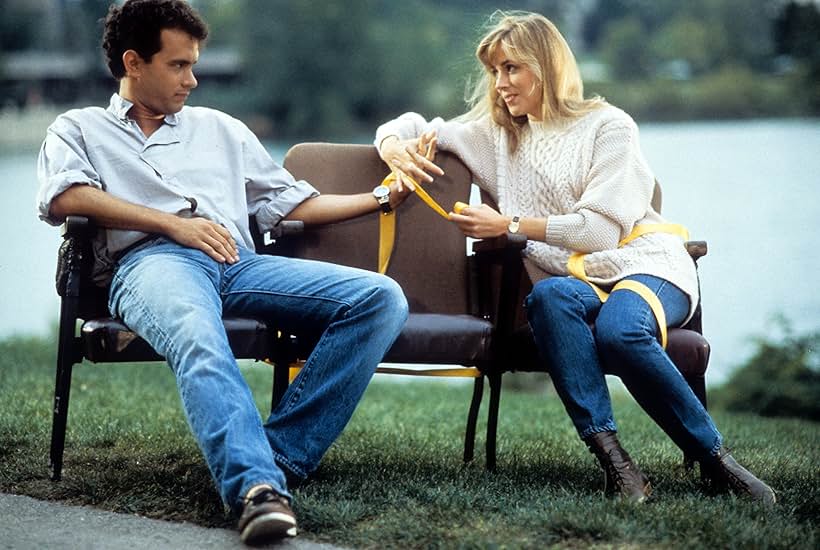 Tom Hanks and Bess Armstrong in Nothing in Common (1986)