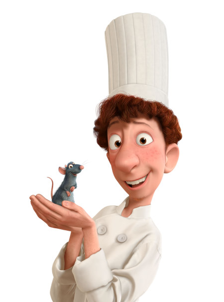 Patton Oswalt and Lou Romano in Ratatouille (2007)