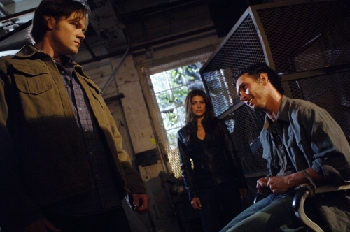 Marcus Hondro, Jared Padalecki, and Genevieve Padalecki in Supernatural (2005)