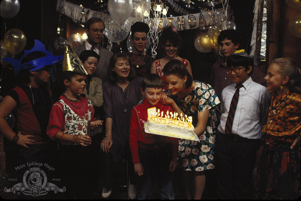 Jodie Foster, Debi Mazar, David Hyde Pierce, Dianne Wiest, and Adam Hann-Byrd in Little Man Tate (1991)